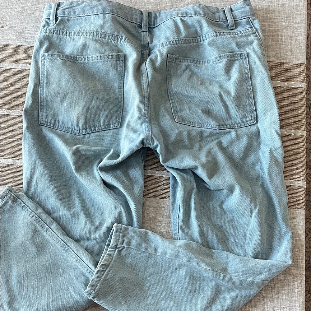 ASOS Classic Rigid Light Blue Jeans - Picture 5 of 5
